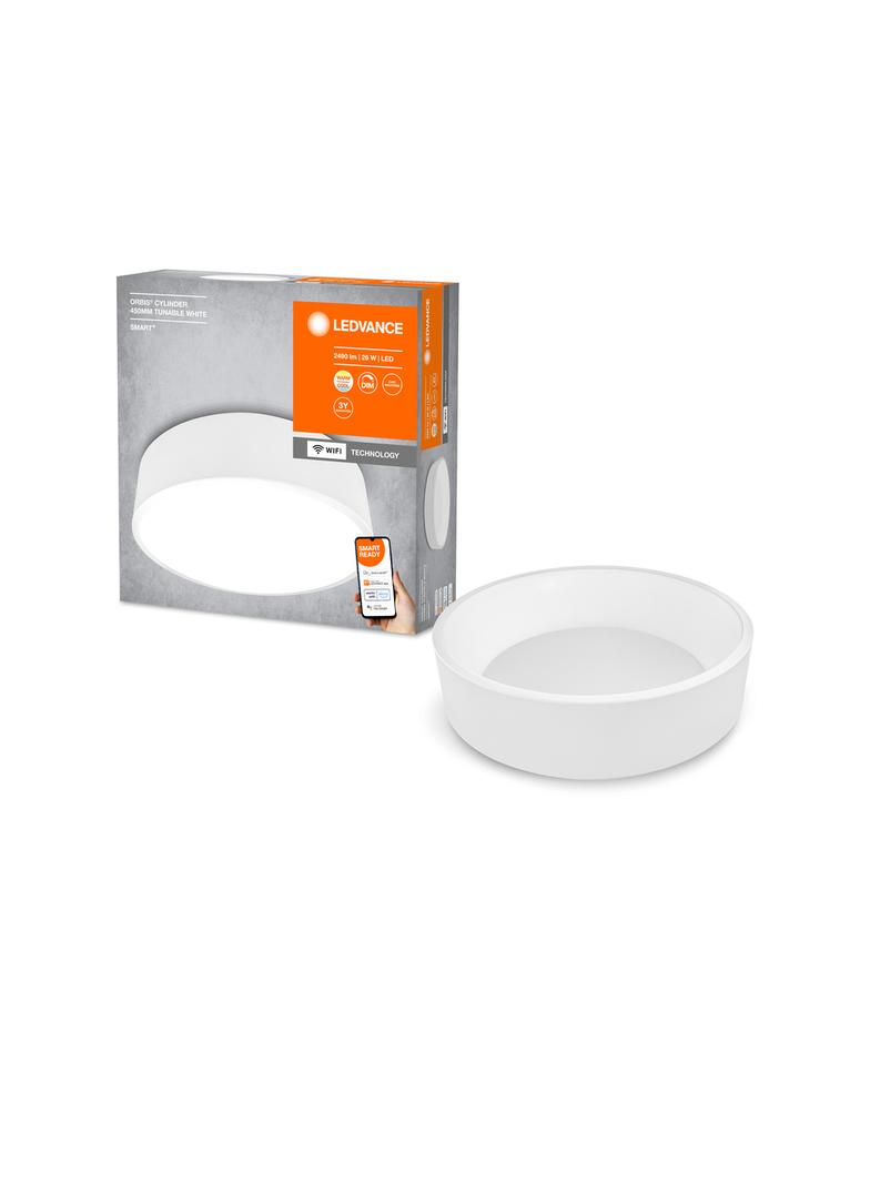Oprawa SMART+ Orbis Ceiling Cylinder WIFI TW 450mm WT