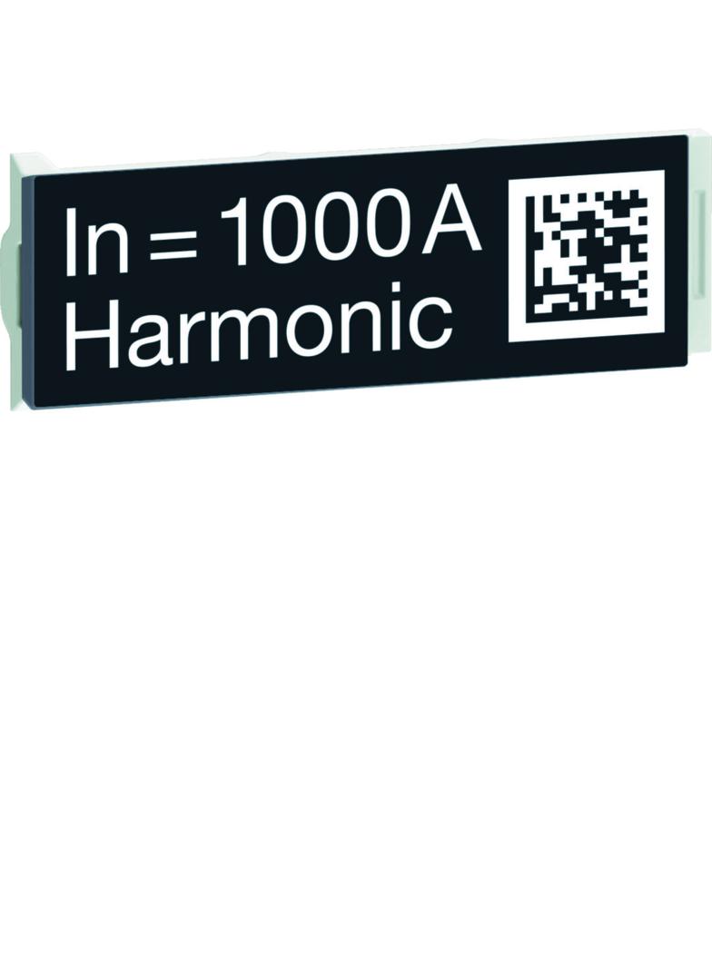 ACB HW2/4 Wtyczka z oznaczeniem znamionowym wyłącznika 1000A Harmonic