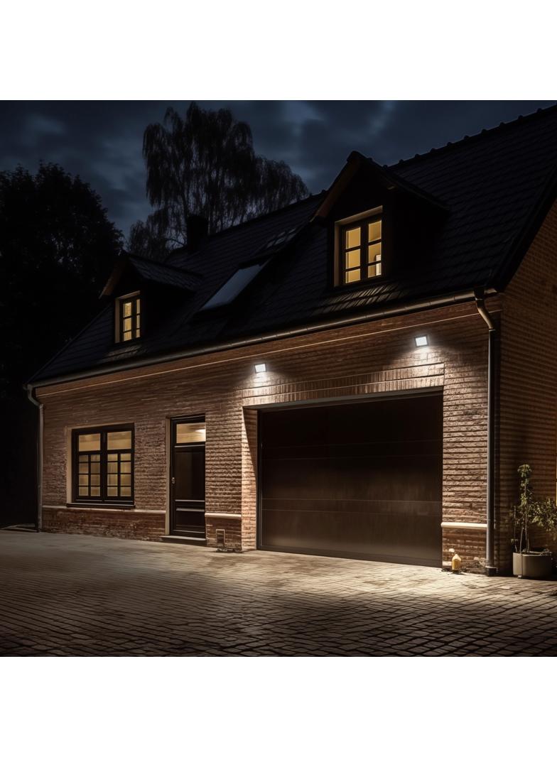NOCTIS LUX 4 NAŚWIETLACZ 20W NW 230V IP65 116x92x24  mm CZARNY