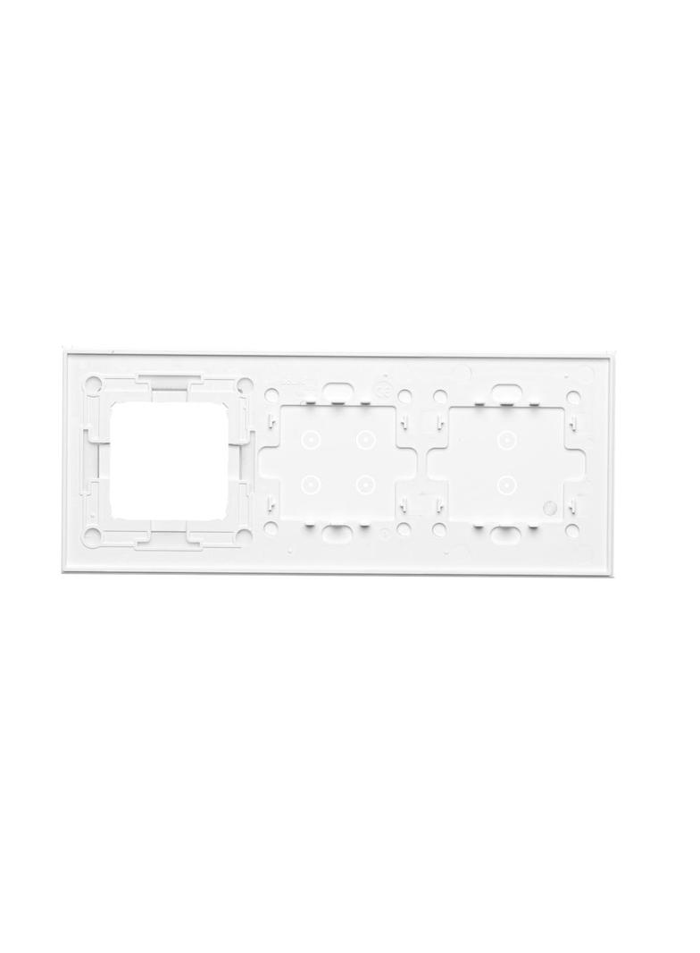 Simon 54 Touch Panel dotykowy S54 Touch 3 moduły 2 pola dotykowe pionowe + 4 pola dotykowe + 1 otwór na osprzęt S54 biała perła DSTR3340/70 KONTAKT