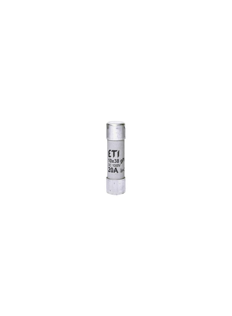 Wkładka topikowa cylindryczna PV CH10x38 gPV 20A 1000V DC 002625085 ETI