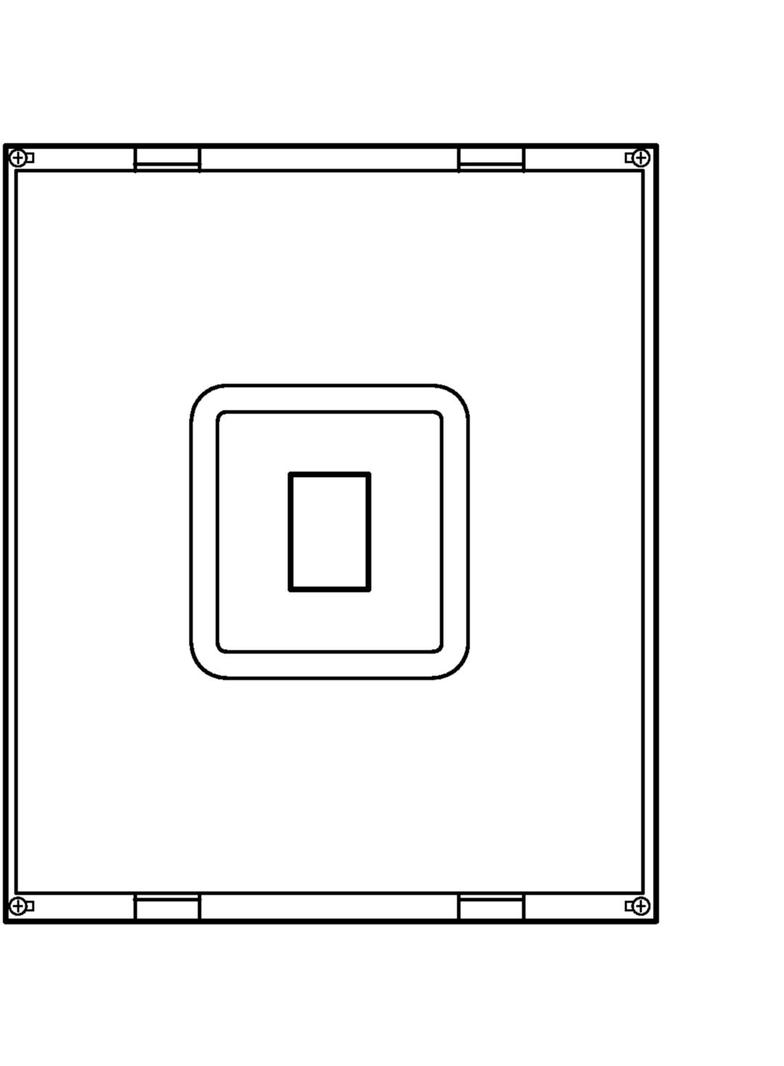 univers N Blok dla odłącznika obciążenia 630A 600x500mm UK42T1 HAGER