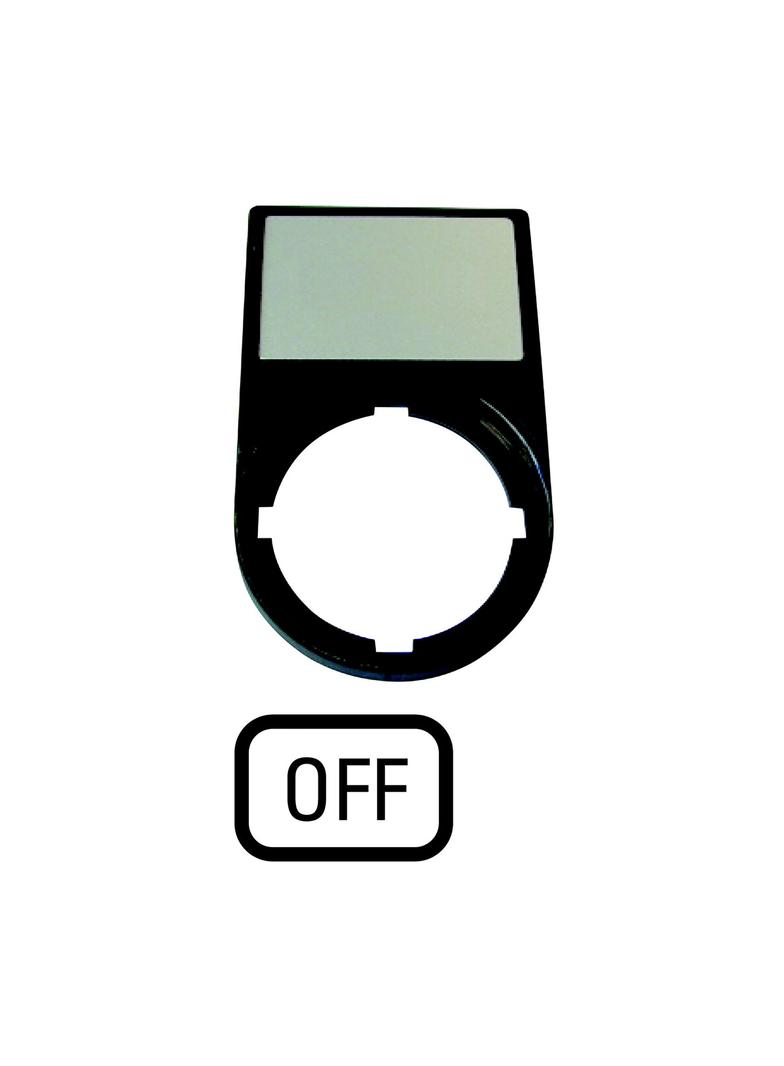 M22S-ST-GB5 Tabliczka opisowa z opisem /OFF/ 218300 EATON