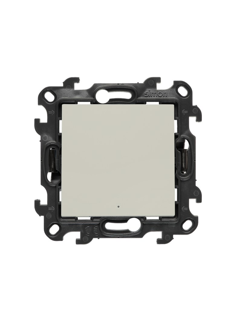 Simon 24 Łącznik schodowy /bez piktogramu/ z podświetleniem LED kaszmirowy NW6L.01/X/42