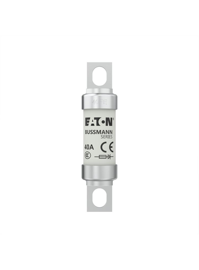 40A 690V IEC AC BS88 HIGH SPEED FUSE Wkładka szybka 40A AC 690V DC 500V BS88 19x77 mm aR, 40FE EATON