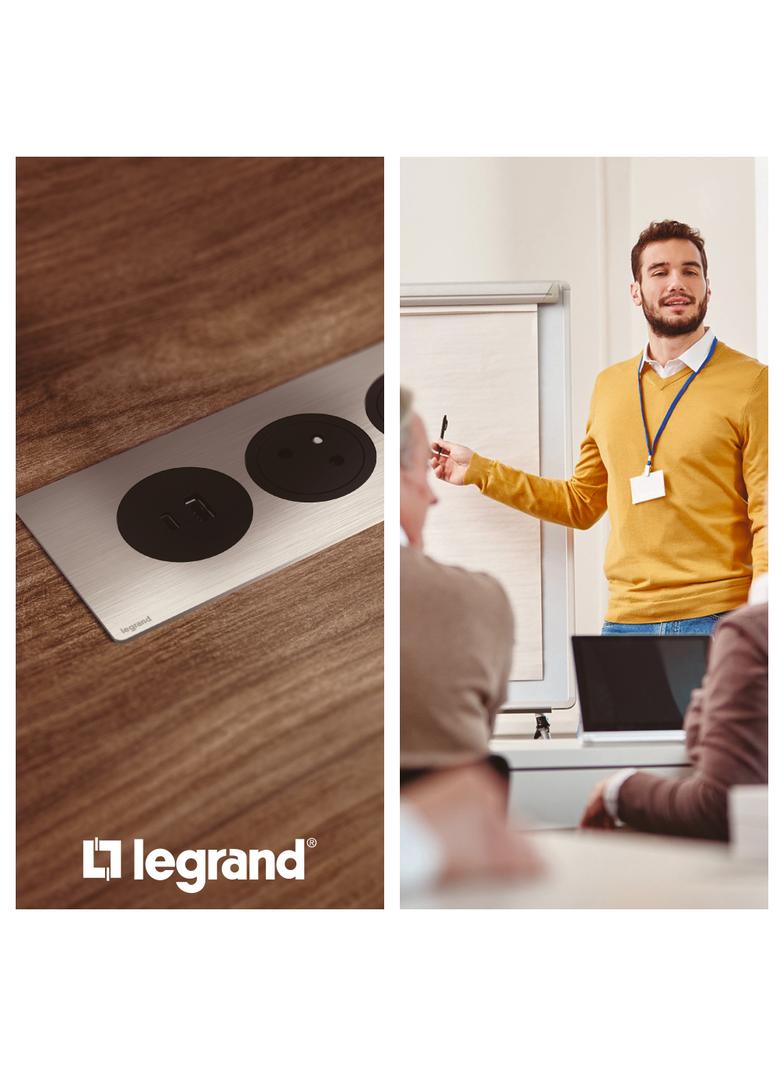 INCARA: DISQ'IN - 2P+Z / USB A+C - 2,0 M-BIAŁY, Legrand
