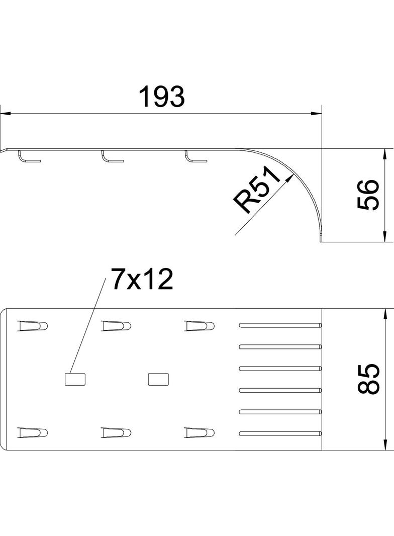 KAB GR FT, Zejście kabli