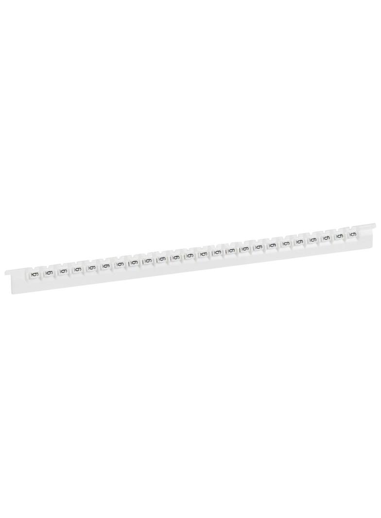 Oznacznik 'Memocab' Białe Cyfry 6 (X600) 037786 LEGRAND