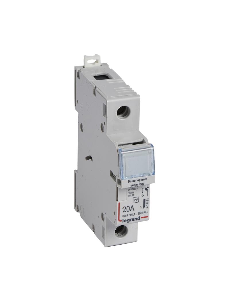 Podstawa Bezpiecznikowa 1P 1000VDC PV 414681 LEGRAND