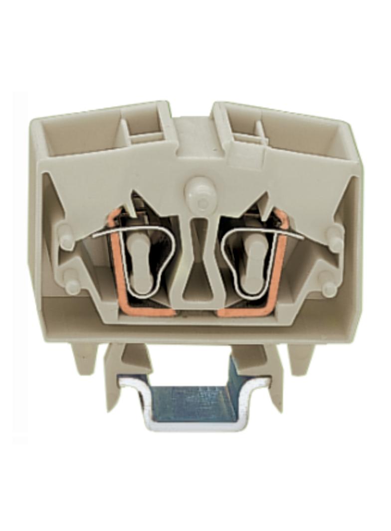 4-przewodowa złączka przelotowa mini 2,5mm2 jasnoszara /100szt./ 264-220 WAGO
