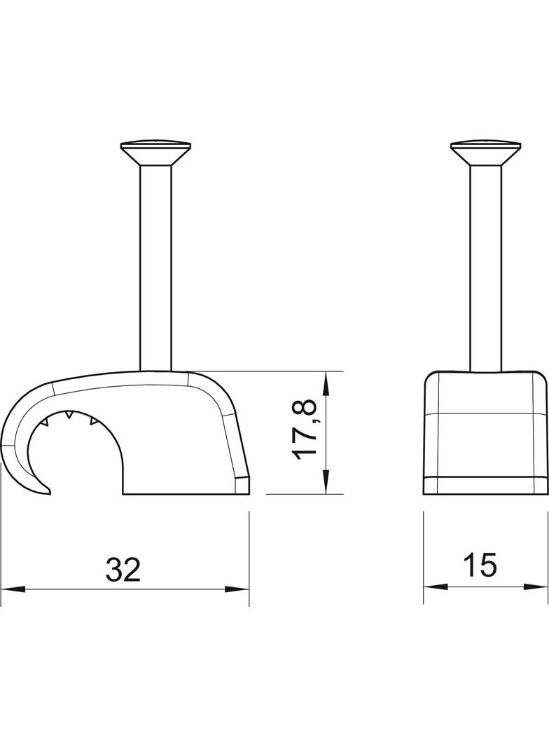 2028, KLIPSY Z GWINTEM 13,5-17MM SZ.