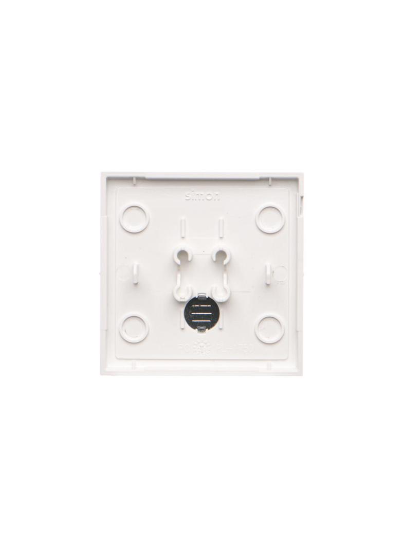Simon 55 Klawisz pojedynczy z oczkiem do: SW1M SW6M SW7M SP1M Antybakteryjny Biały mat
