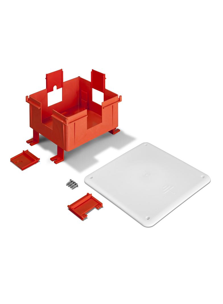 Puszka do złącza odgromowego ceglasta RAL 2052