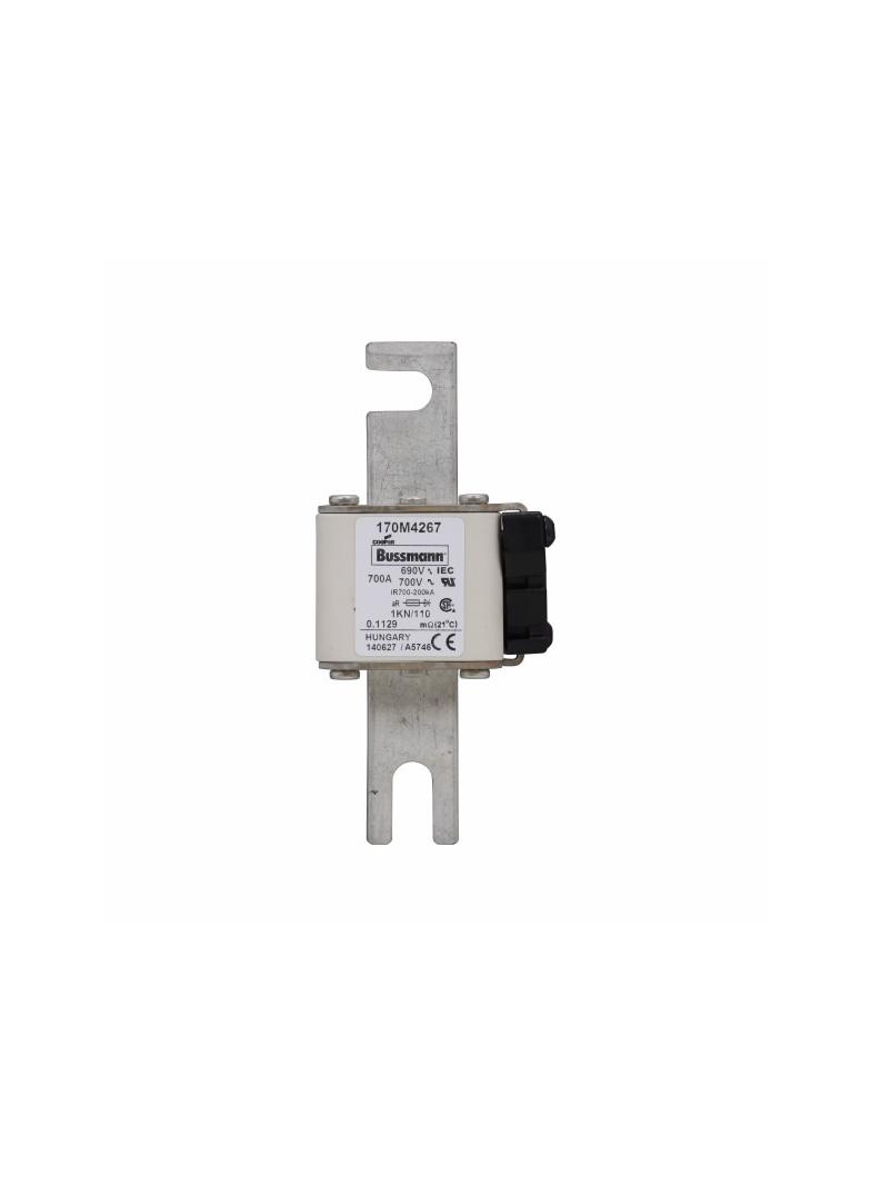 700A 690V 1KN/110 aR INDICATOR FUSE Wkładka szybka 700A AC 690V DIN 1 53x69x138 mm aR DI 170M4267 EA