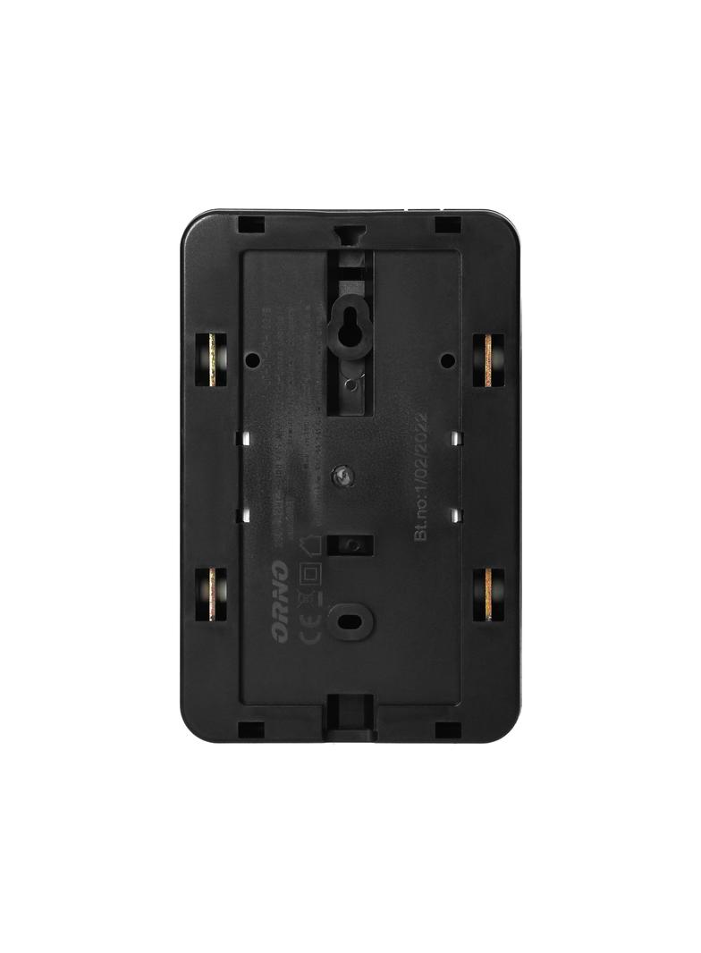 Dzwonek elektromechaniczny dwutonowy BREVIS MAXI AC 230V czarny OR-DP-MR-150/B ORNO