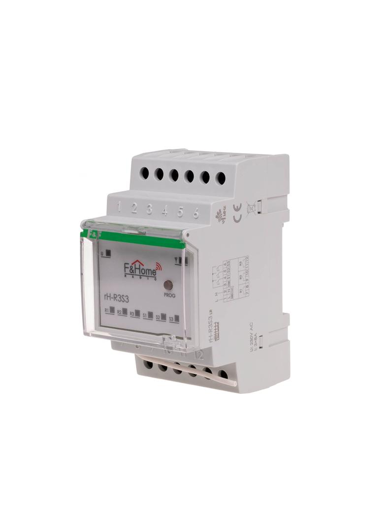 Moduł radiowy potrójnego przekaźnika - Long Range rH-R3S3-LR F&F