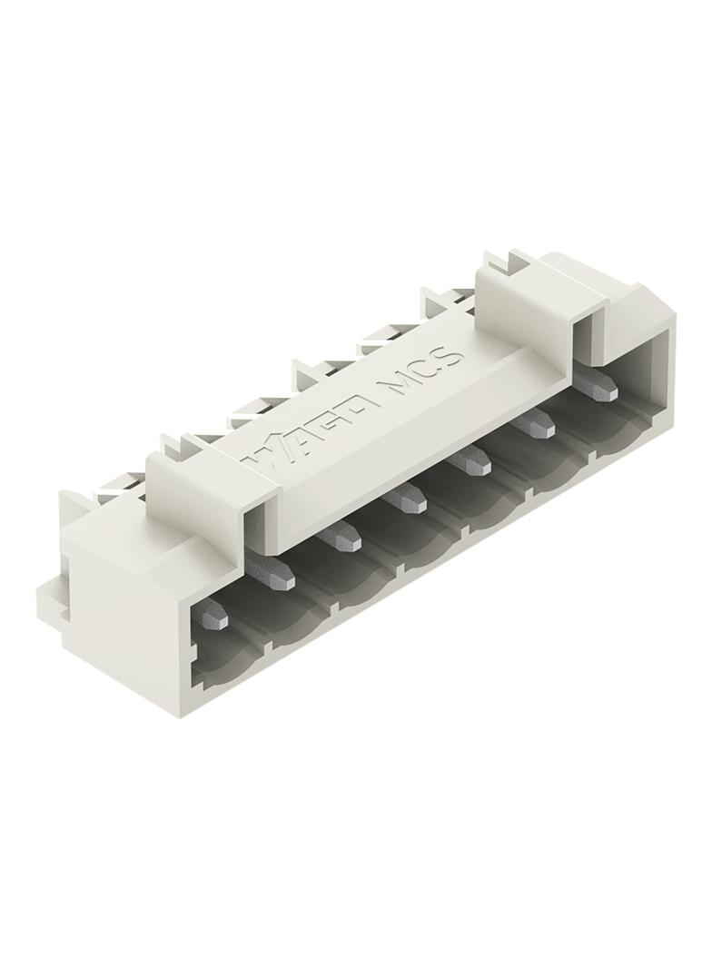 MCS-MIDI Classic wtyk 7-bieg. j-szary raster 5 mm /100szt./ WAGO