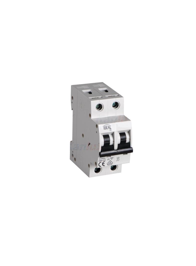 KMB6-C6/2 Wyłącznik nadprądowy IDEAL TS 2P KMB6-C6/2 6kA KANLUX