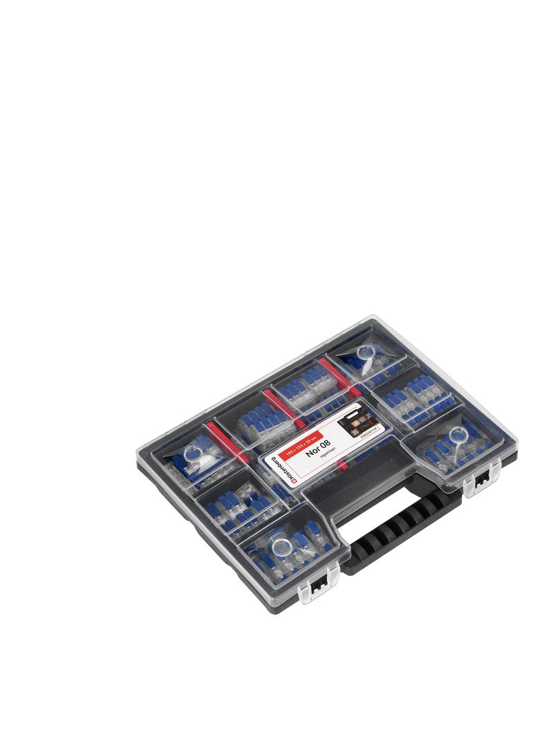 Zestaw złączek jednostronnych i przelotowych HOUSE-QUICK-MIX, 85 szt.