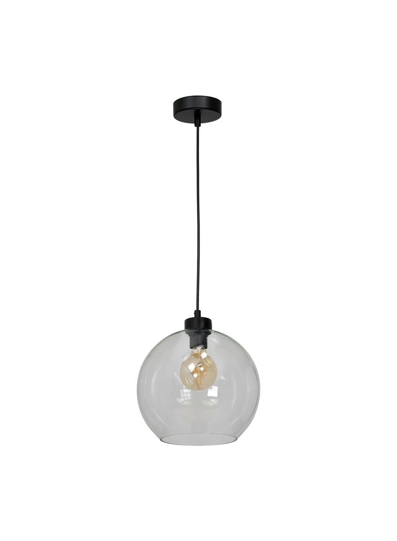 Milagro lampa wisząca Sofia Clear E27 czarna MLP6576