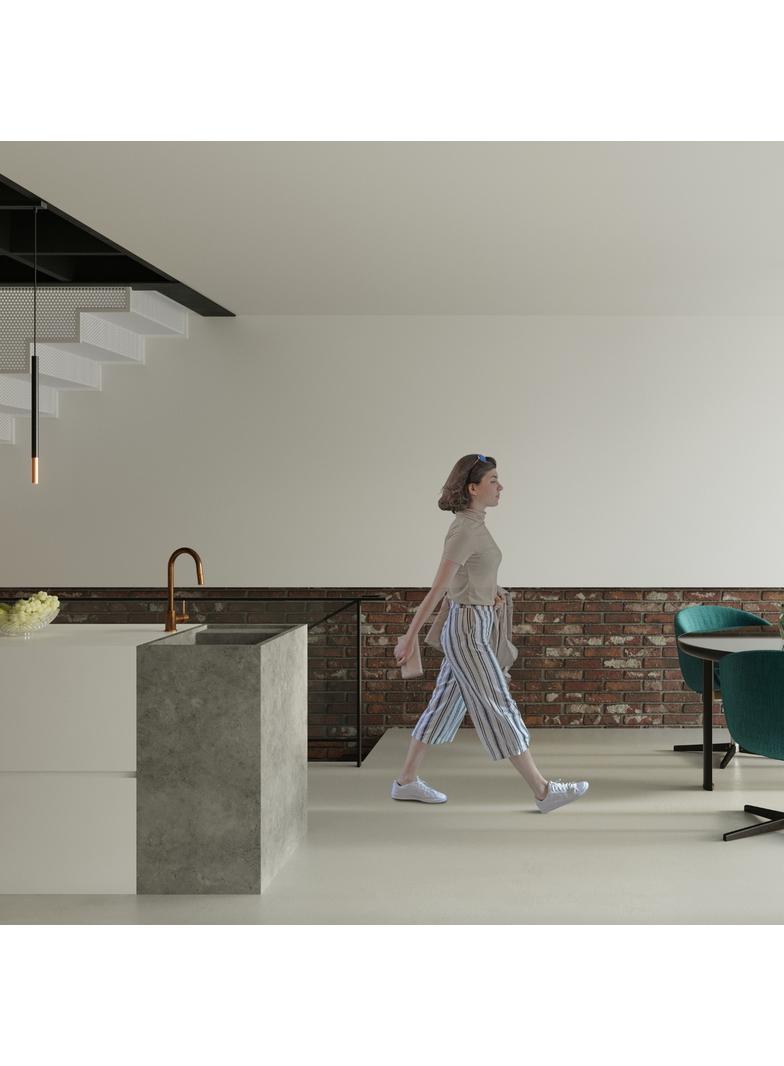 Lampa wisząca MOZAICA 1 czarny/miedź