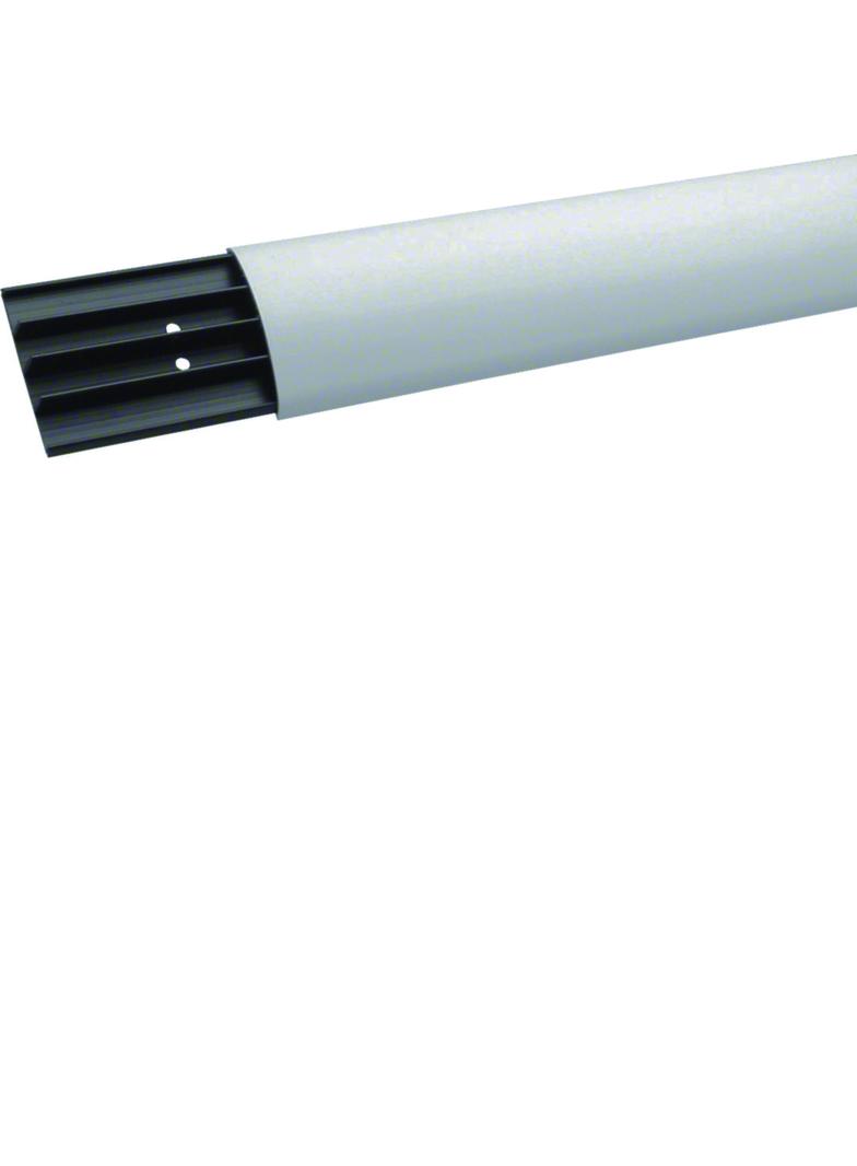 tehalit.AK Kanał podłogowy PVC z pokrywą 18x75 jasnoszary SL1807507035 HAGER