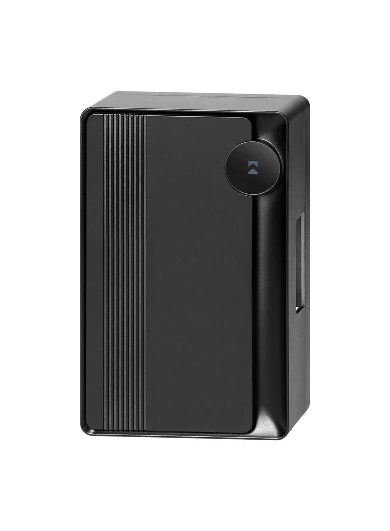 Dzwonek do drzwi przewodowy 230V 2-tonowy DING-DONG czarny 80dB OR-DP-MR-176/B ORNO