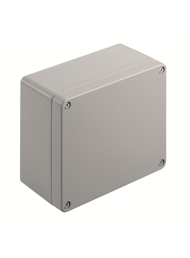 KLIPPON K52 VMQ RAL7001 Metalowa obudowa, Klippon K (pusta obudowa aluminiowa), obudowa aluminiowa, 160 x 160 x 91 mm /1szt./ 1937740000 WEIDMÜLLER