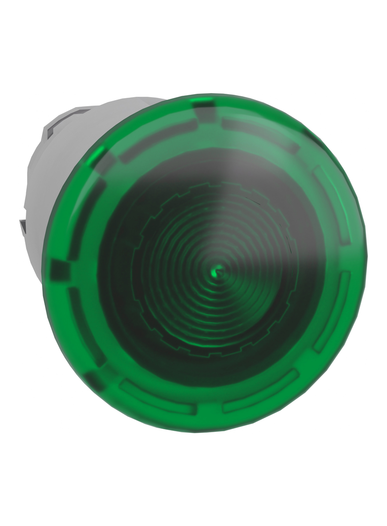 Harmony XB4 Przycisk grzybkowego fi22 zielony push pull LED metalowy ZB4BW633 Schneider