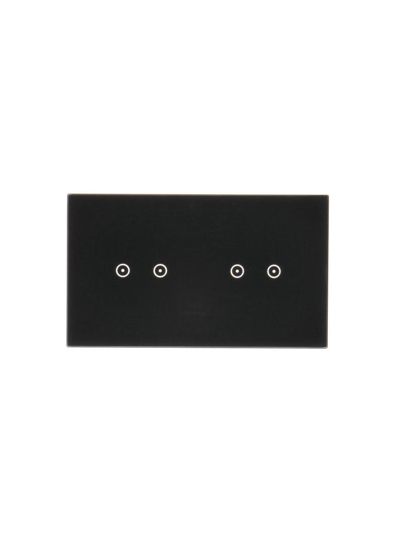 Simon 54 Touch Panel dotykowy S54 Touch 2 moduły 2 pola dotykowe poziome + 2 pola dotykowe poziome zastygła lawa DSTR222/73 KONTAKT