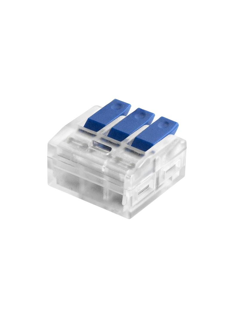 Złączka instalacyjna zaciskowa 3-przewodowa; na dowolny przewód 0,2-4mm2; IEC 450V/32A; 10 szt. OR-S