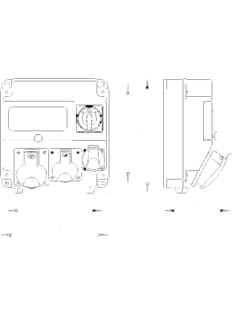 ROZDZIELNICA NISKIEGO NAPIĘCIA 2X3F-16A,1F-16A,LOP,2X5X16A,3X16A