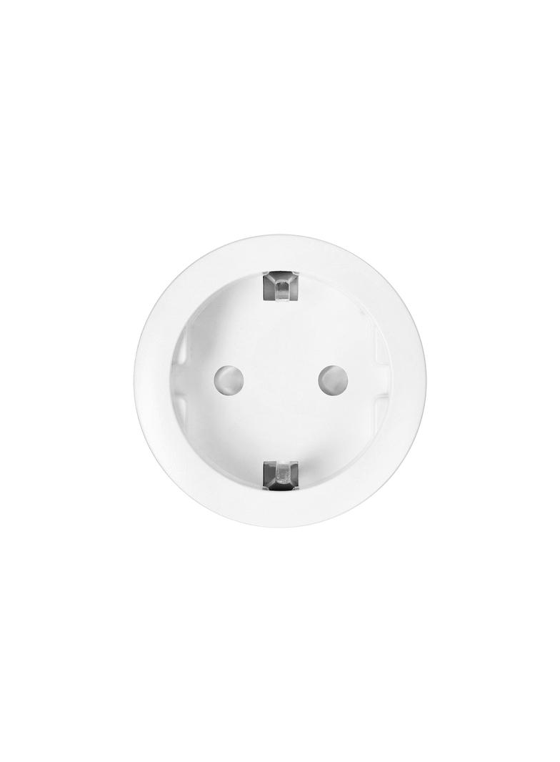 Gniazdo bezprzewodowe Tuya Smart Wi-Fi, Schuko, białe