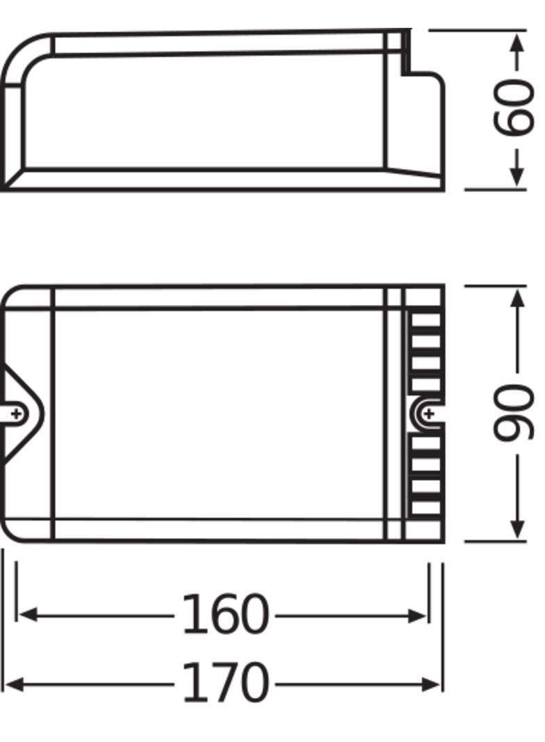 Statecznik elektroniczny PTo 250/220-240 3 DIM