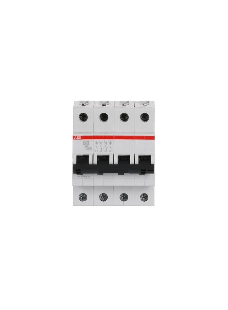 S204-D63 Wyłącznik nadprądowy 6kA 4P D63A 2CDS254001R0631 ABB