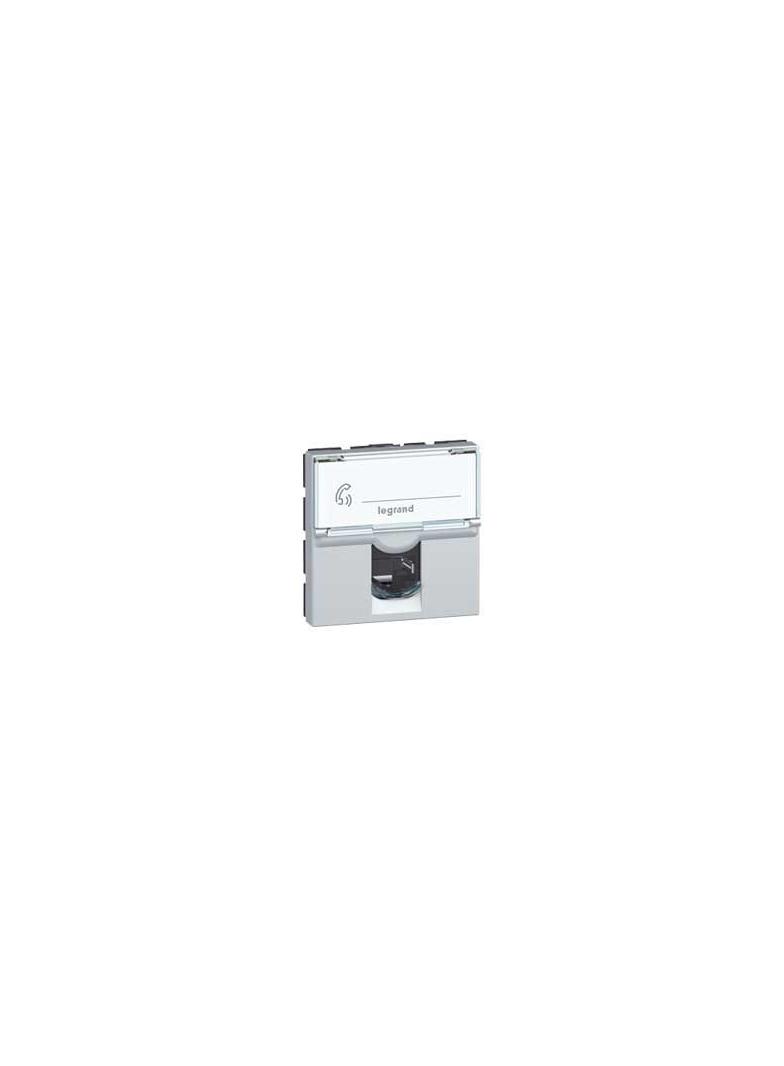 M45: 2M 1Xrj45 Kat. 6A Utp Alu 079474 LEGRAND