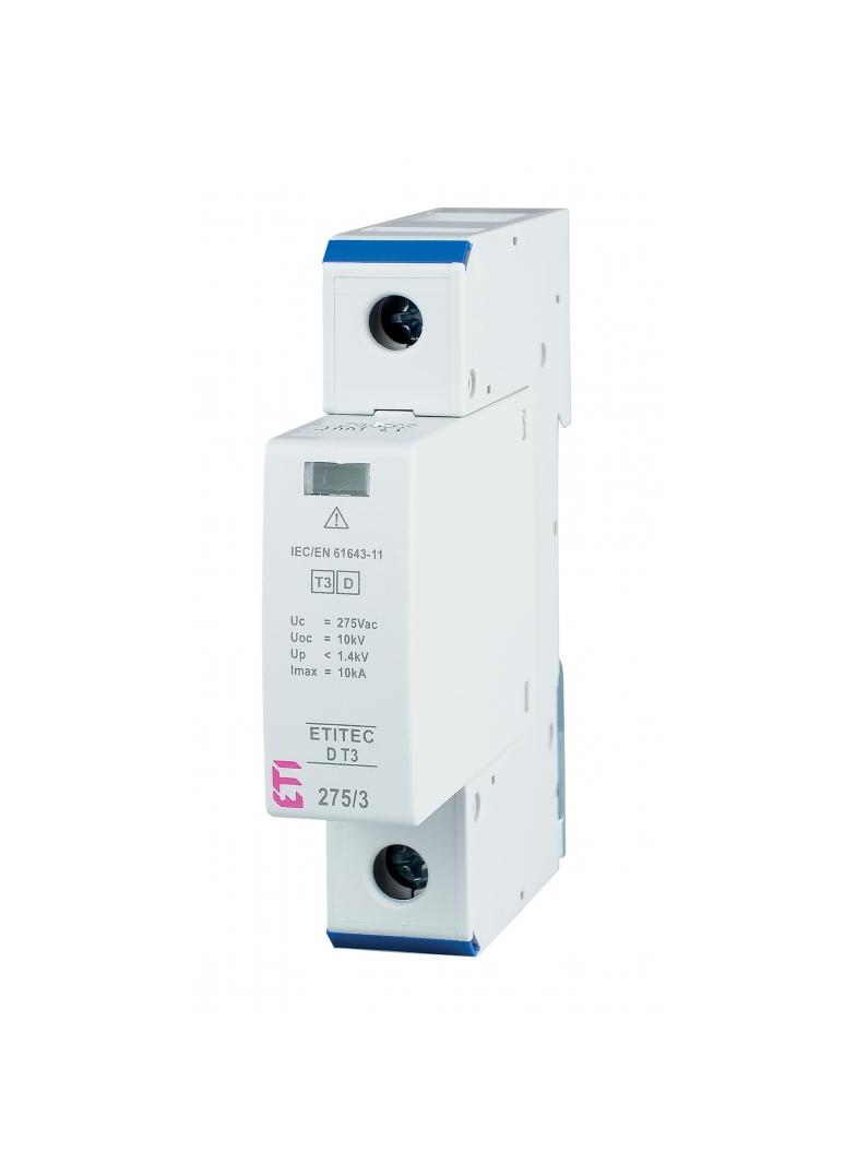Ogranicznik przepięć T3 (D) TEC D T3 440/3 1+0 002440419 ETI