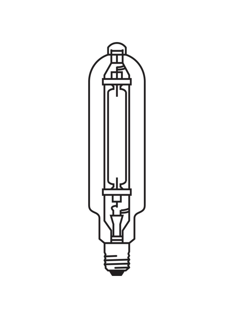 Lampa metahalogenkowa E40 HQI-T 2000W/N 380V 4008321665379 LEDVANCE