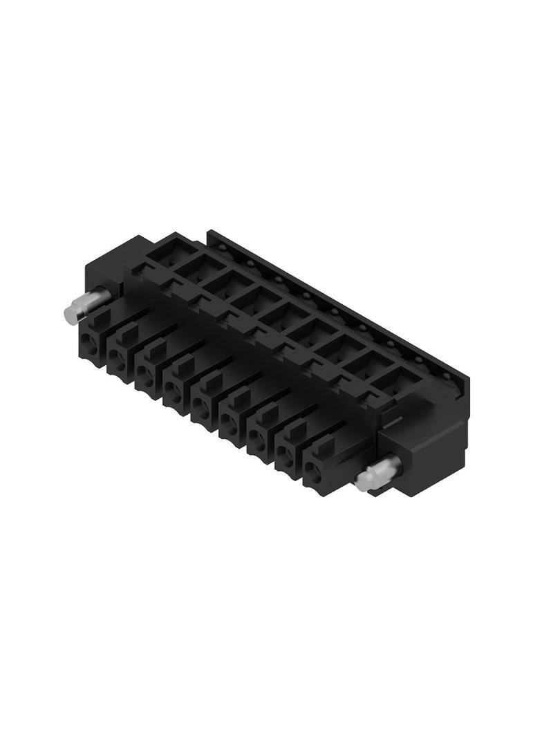 BCZ 3.81/09/90F SN BK BX Wtyk PCB (złącze wiązki), 3.81 mm, Liczba biegunów: 9, Przyłącze z jarzmem /50szt./ 1899540000 WEIDMÜLLER