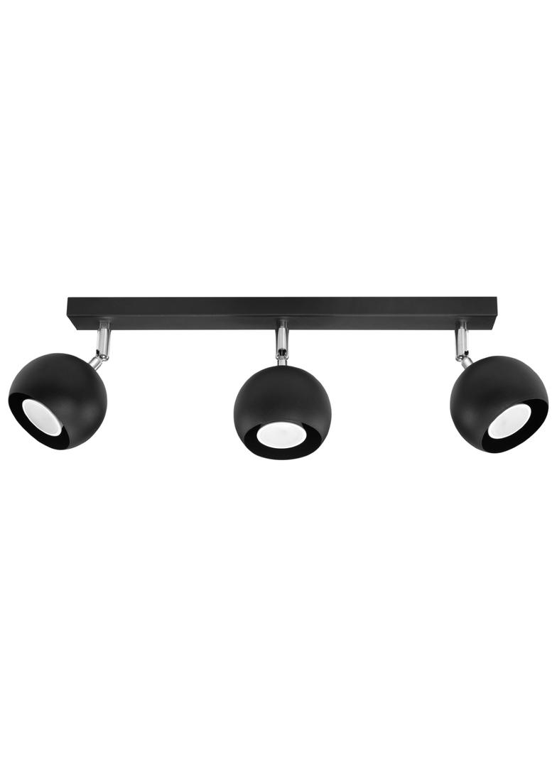 Sollux Plafon OCULARE 3 czarny SL.0445