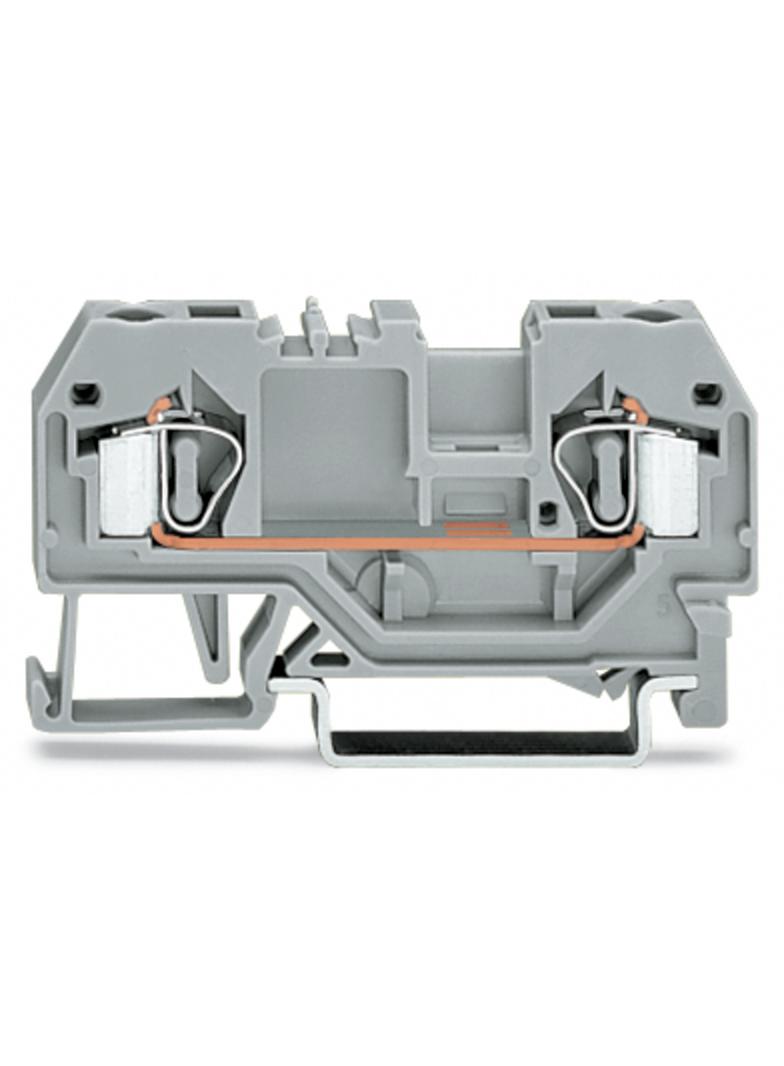 złączka 2-przewodowa 4 mm2 żółta