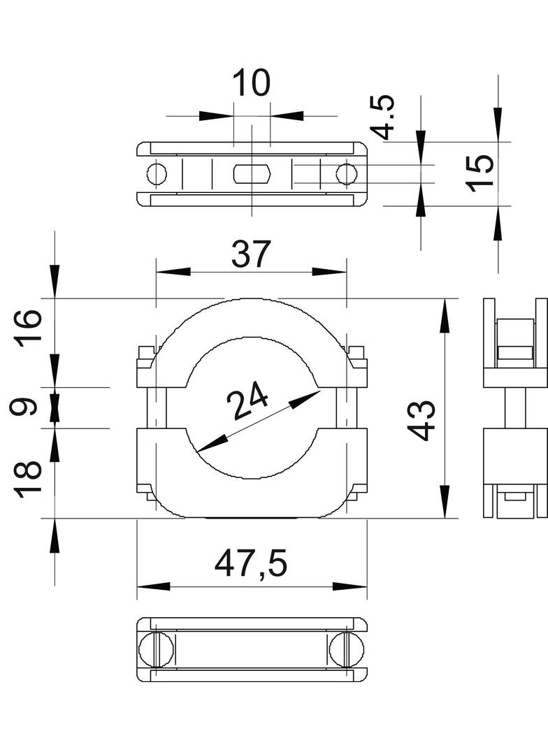 3015, UCHWYTY UDAROWE ISO17-24 SZ