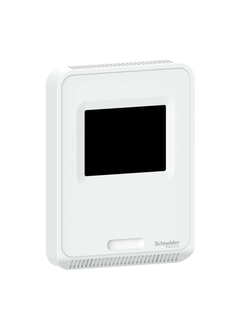 SXW, panel przedni z czujnikiem PIR, ekran dotykowy, Sensorbus, biały mat.