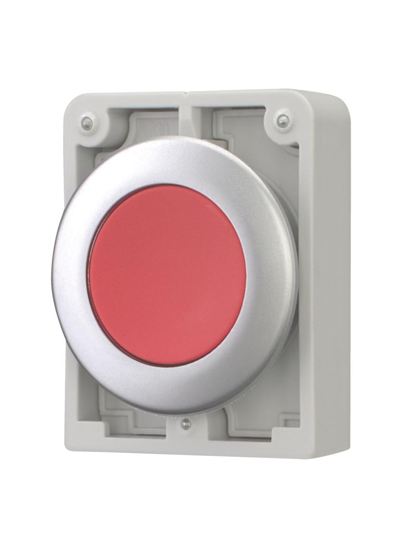 M30C-FDR-R Przycisk 30mm płaski czerwony bez samopowrotu 182944 EATON