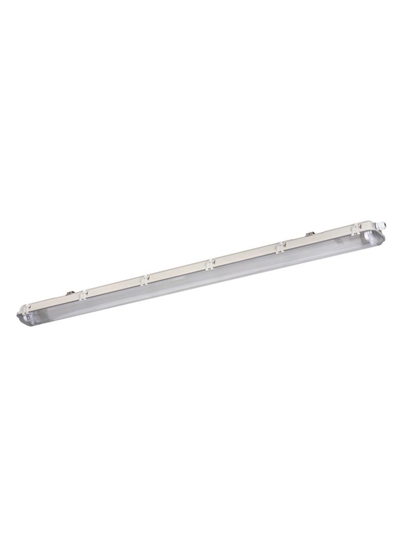 Oprawa pyłoszczelna pod tuby LED DICHT 4LED PI 236/PS odbłyśnik stalowy pod 2 świetlówki T8 LED 1200mm G13 max36W IP65 szary 31323 KANLUX