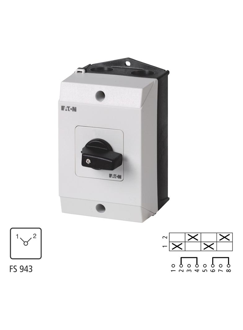 T3-2-8221/I2 Łącznik krzywkowy 32A 13kW 207180 EATON