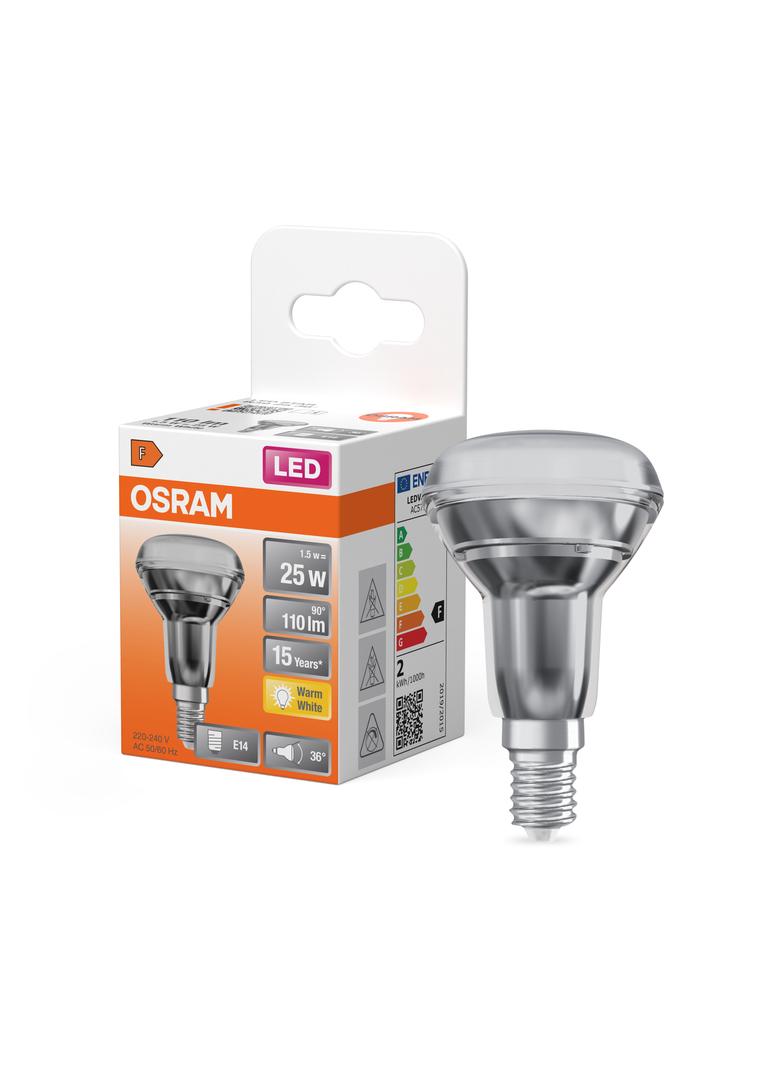 Lampa LED STAR non-dim R39 12 90° 1,5W 827 E14