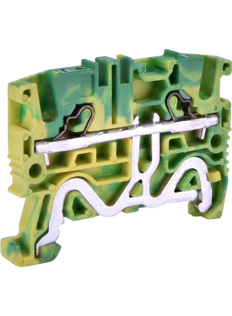ESH-EFCE.2 Złączka sprężynowa ochronna 2,5 mm2 (żółto-zielona)