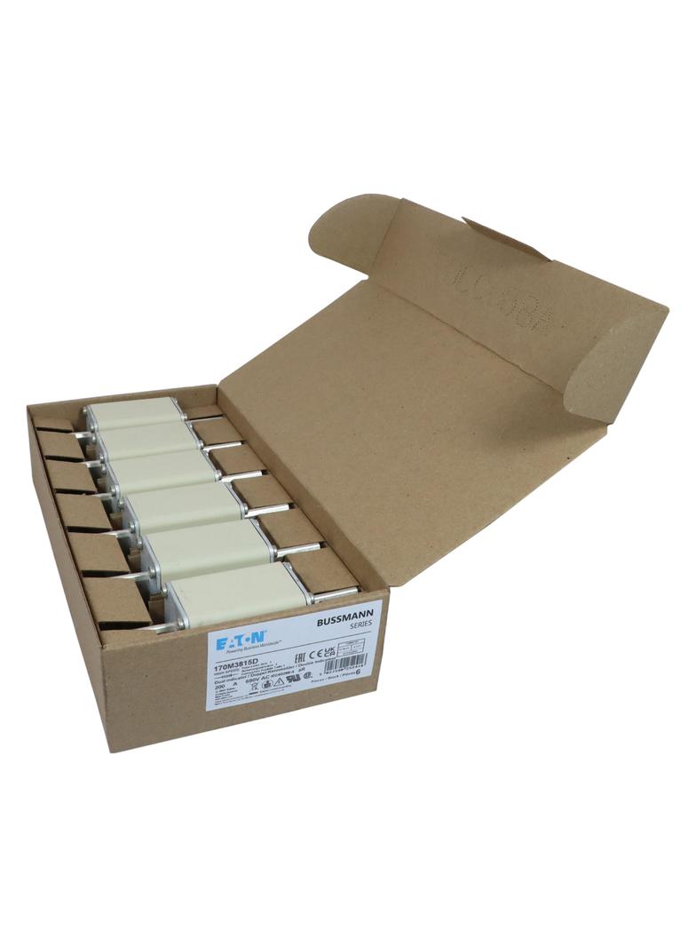 FUSE 200A 690V aR DIN 1 HSDNH Wkładka szybka 200A 690V aR DIN 1 podwójny wskaźnik 170M3815D EATON
