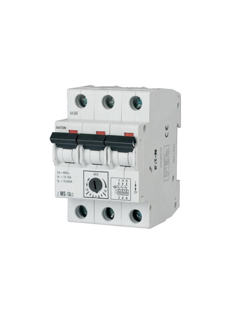 Z-MS-0,63/3 Wyłącznik silnikowy 3P 0,18kW 0,4-0,63A 248405 EATON